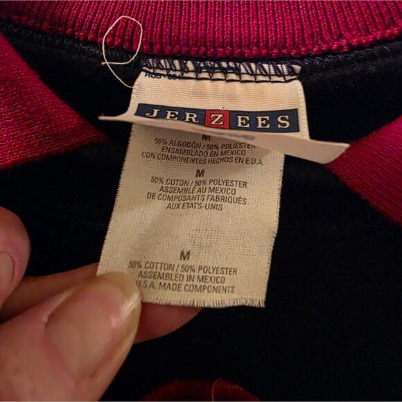 Vtg Embroidered Acorn Grandmas Batch Contrasting Collar Crewneck Sweatshirt M - Picture 5 of 8